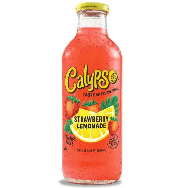 Calypso Strawberry Lemonade 473ml - Amerikanische Süßigkeiten - OhMyCandyBox Kroatien