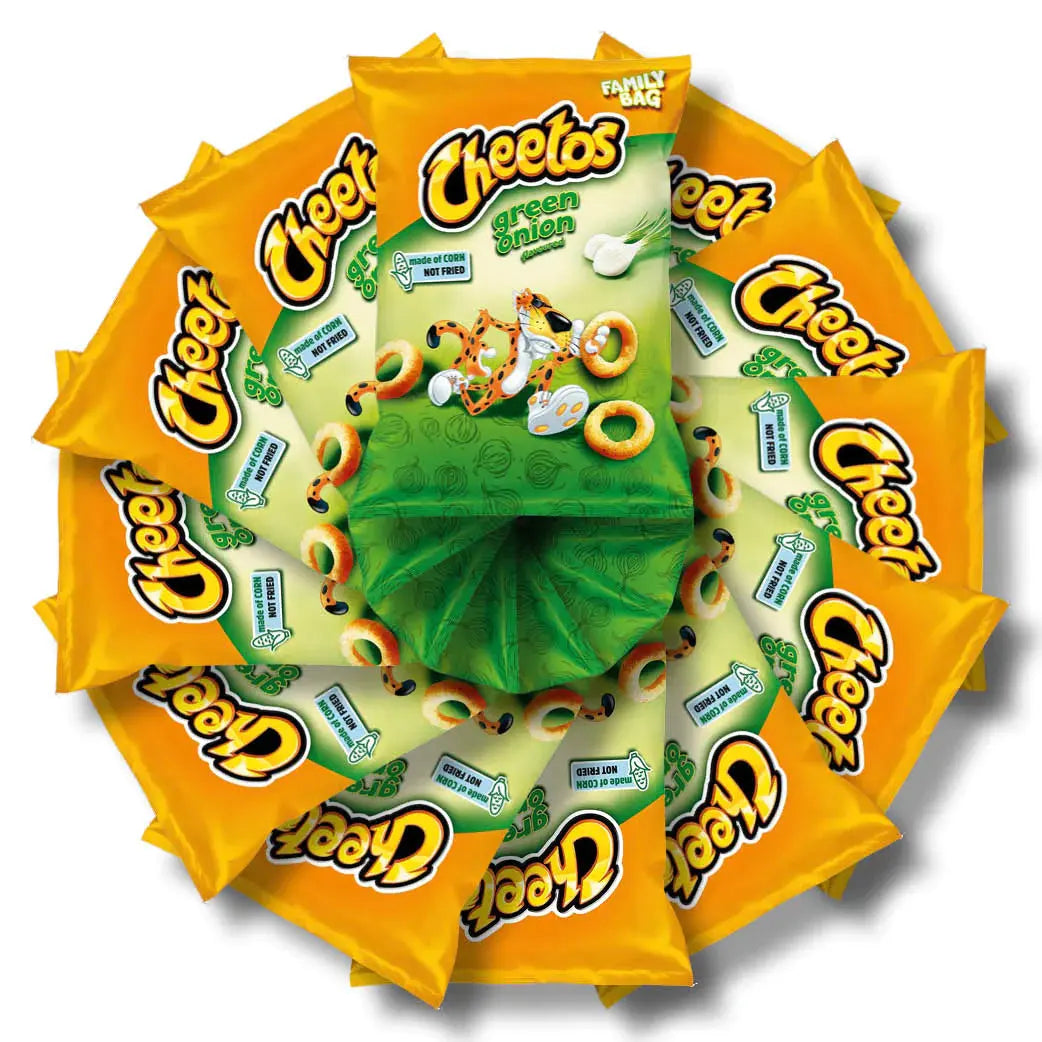 Cheetos Green Onion 130g - Amerikanische Süßigkeiten - OhMyCandyBox Kroatien