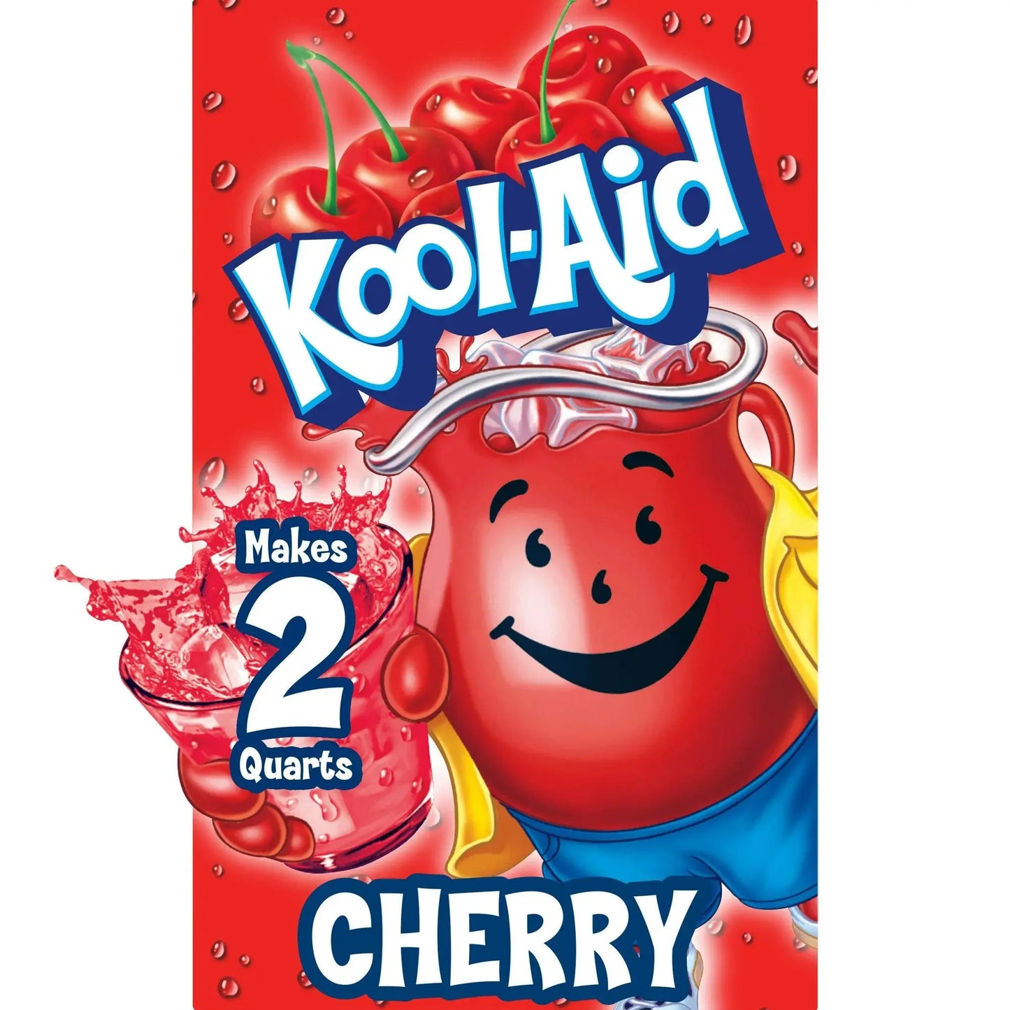 Kool-Aid Kirsche 3.6g - Amerikanische Süßigkeiten - OhMyCandyBox Kroatien