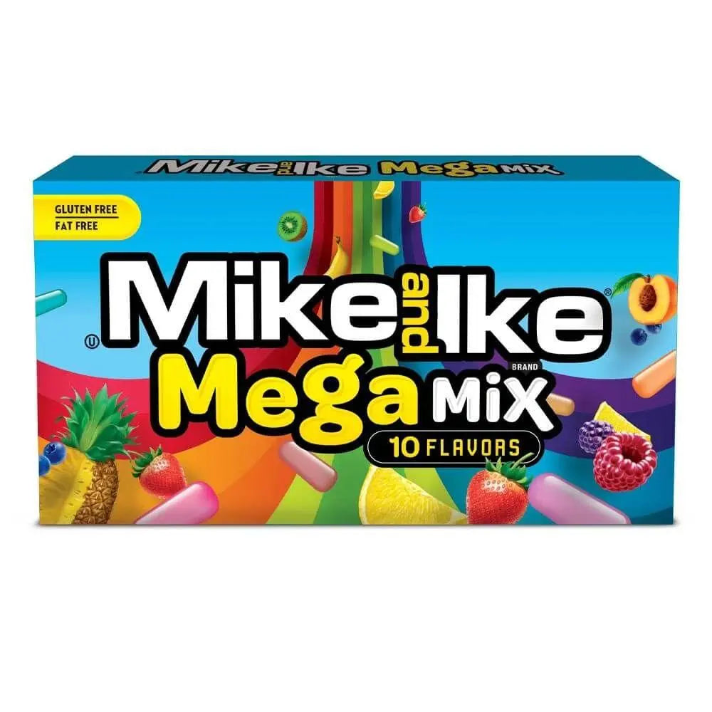 Mike and Ike Mega Mix 141g - Amerikanische Süßigkeiten - OhMyCandyBox Kroatien