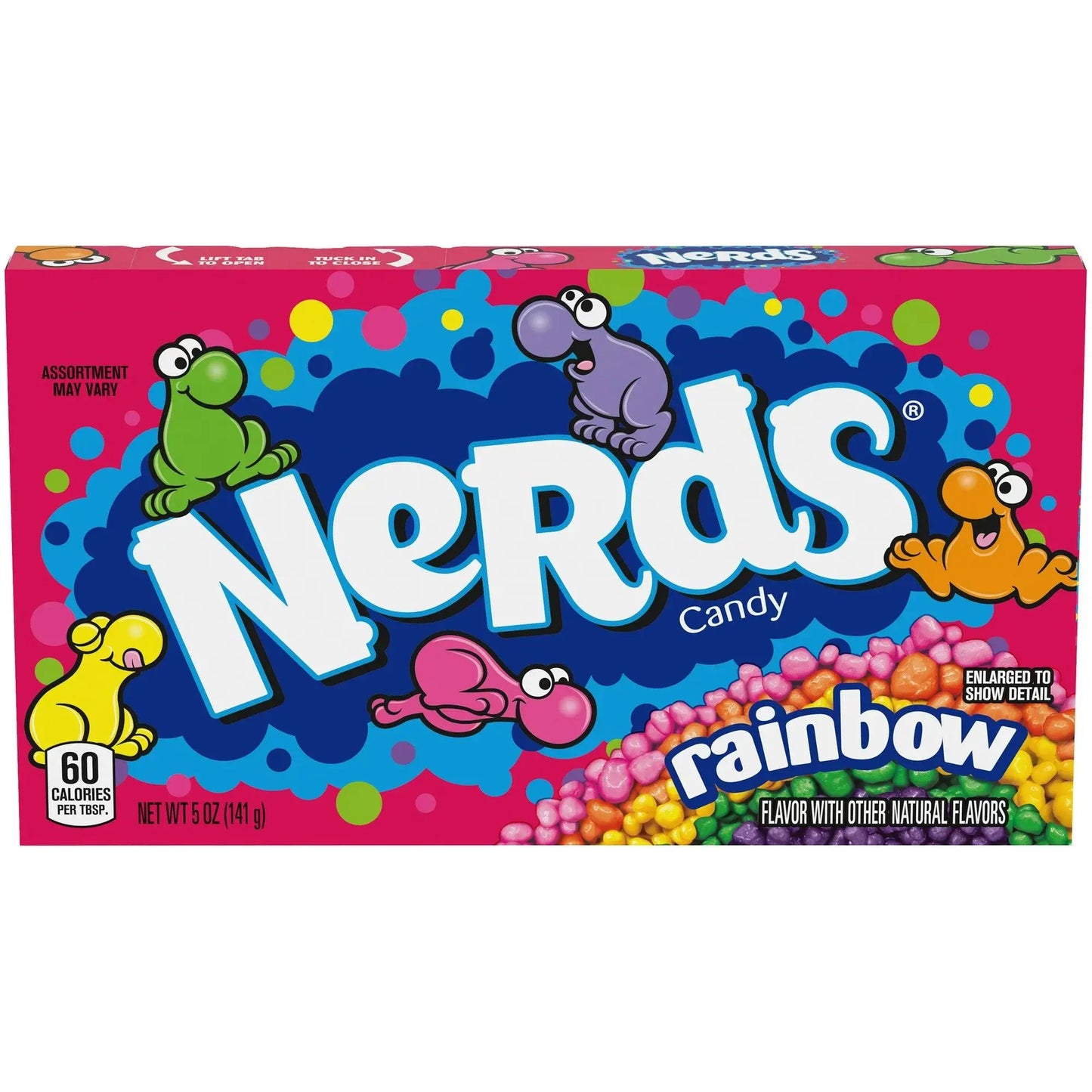 Nerds - Regenbogen Original 141 g - Amerikanische Süßigkeiten - OhMyCandyBox Kroatien