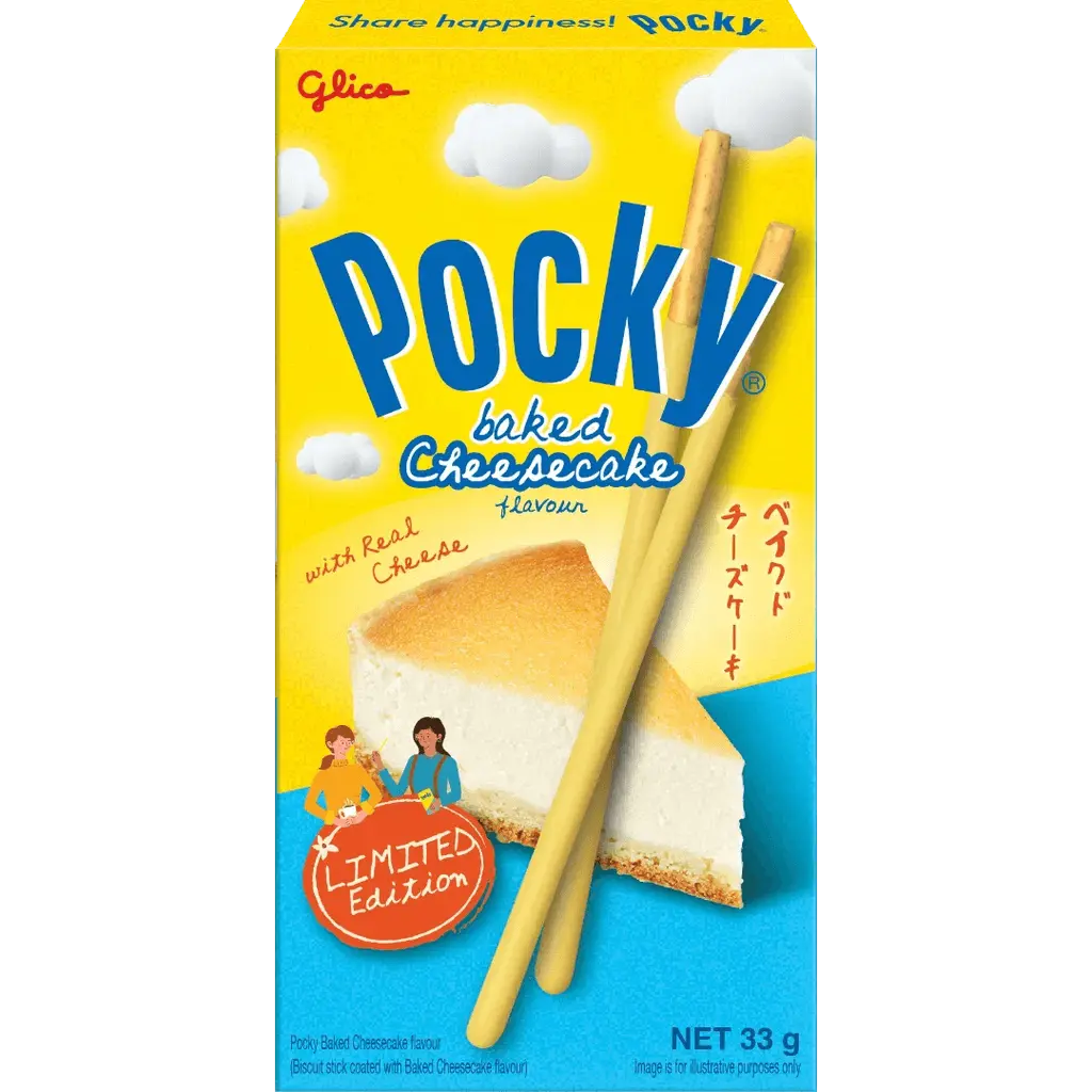 Pocky Gebackener Käsekuchen 33g - OhMyCandyBox