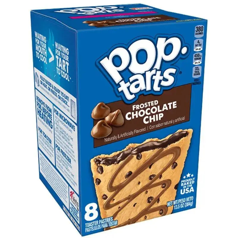Pop-Tarts Frosted Chocolate Chip 384g - Amerikanische Süßigkeiten - OhMyCandyBox Kroatien