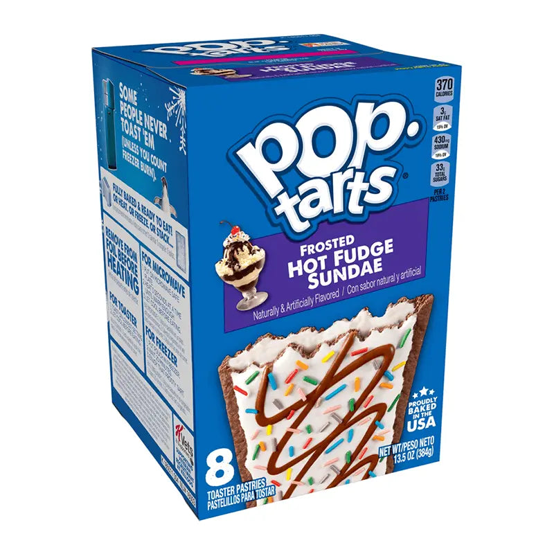 Pop-Tarts Frosted Hot Fudge Sundae 384g - Amerikanische Süßigkeiten - OhMyCandyBox Kroatien