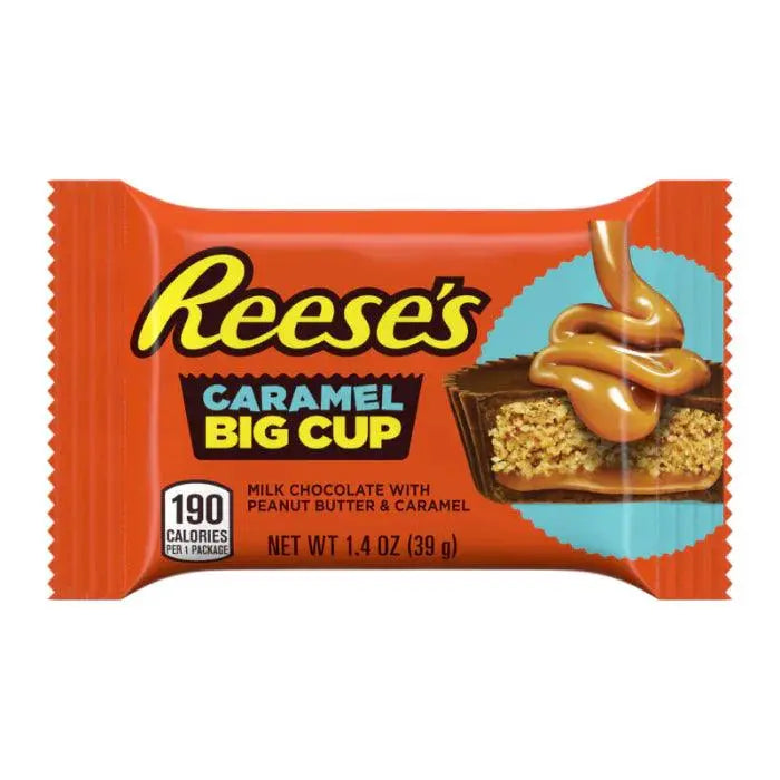 Reese's Big Cup Caramel 39g - Amerikanische Süßigkeiten - OhMyCandyBox Kroatien