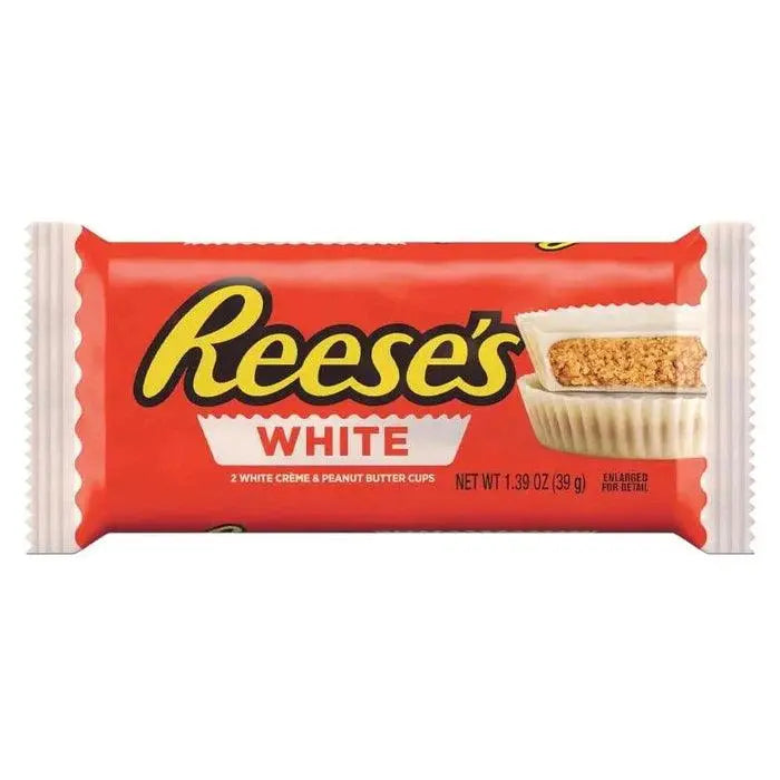 Reese's White 39g - Amerikanische Süßigkeiten - OhMyCandyBox Kroatien