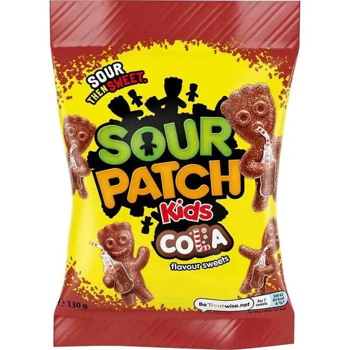 Sour Patch Kids Cola 130g - Amerikanische Süßigkeiten - OhMyCandyBox Kroatien