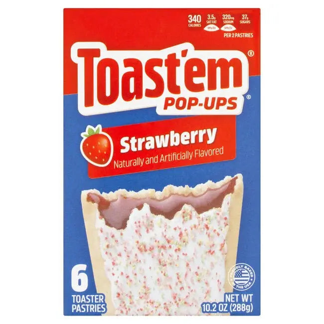 Toast'em Frosted Strawberry 288g OhMyCandyBox