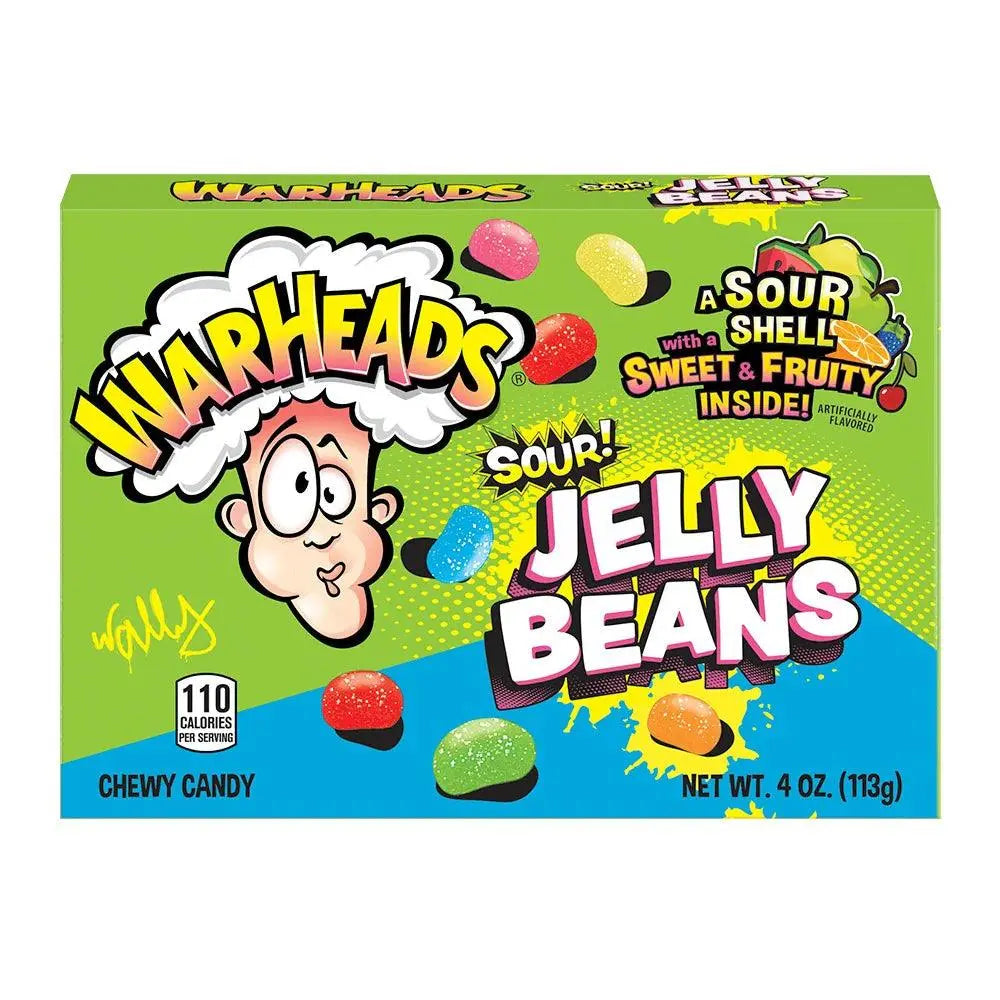 Warheads Saure Jelly Beans 113g - OhMyCandyBox