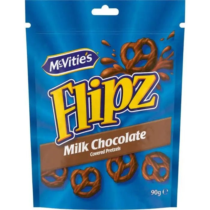 Flipz Pretzels Milchschokolade 90g - OhMyCandyBox