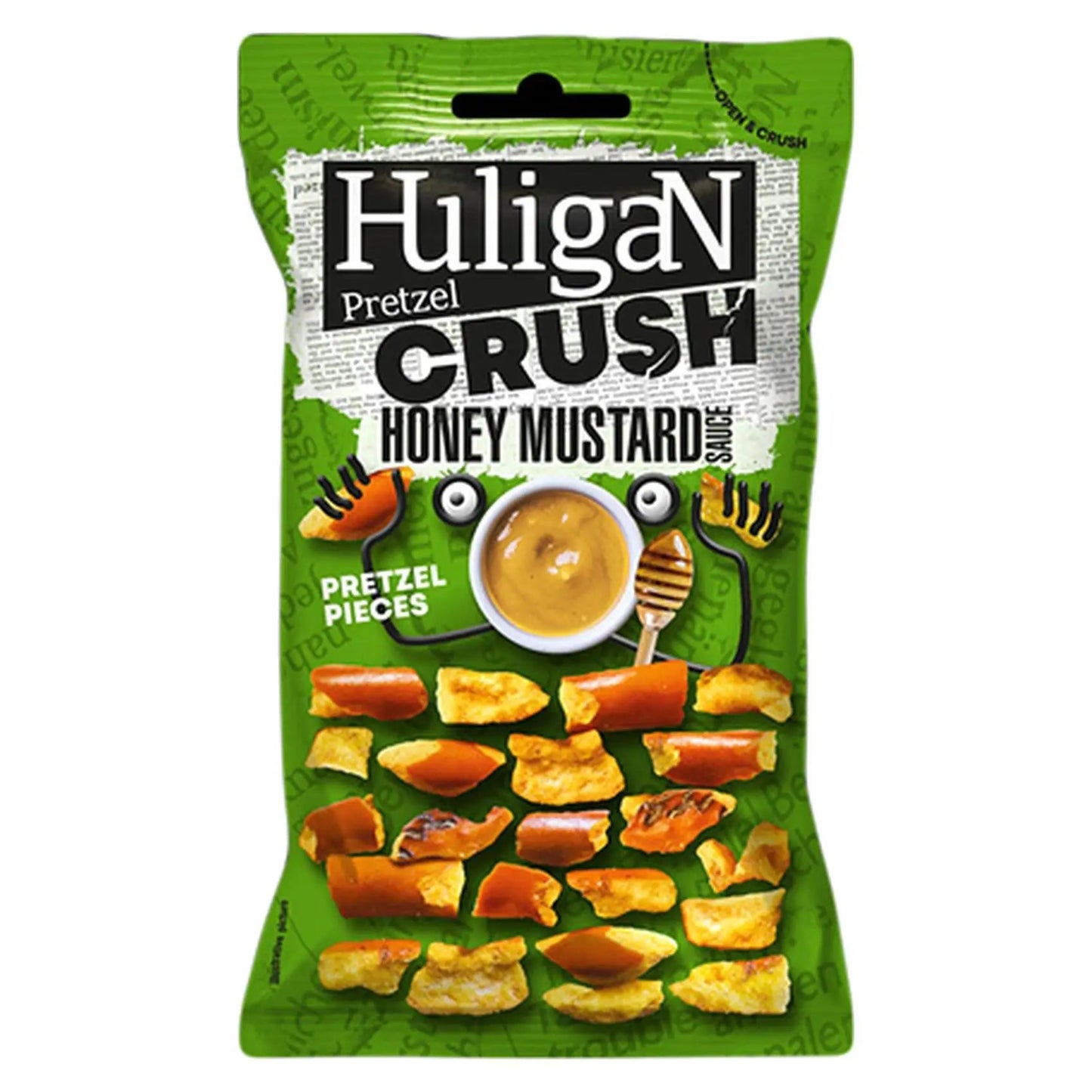 HuligaN Pretzel Crush Honig-Senf-Sauce 65g - OhMyCandyBox