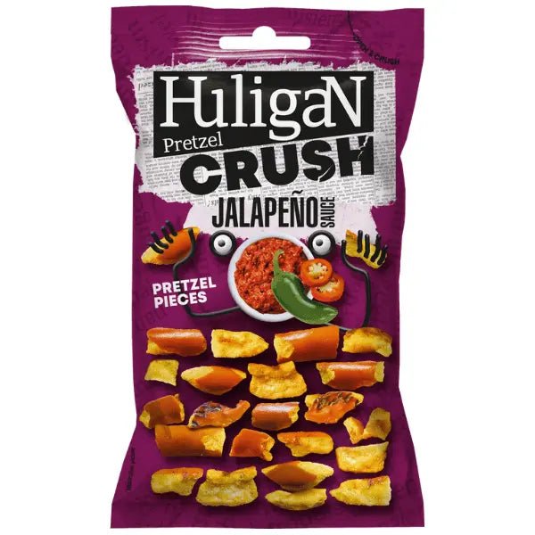 HuligaN Brezel Crush Jalapeno 65g - OhMyCandyBox