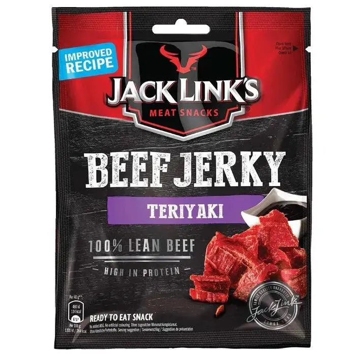 Jack Link’s Beef Jerky Teriyaki 25g - Amerikanische Süßigkeiten - OhMyCandyBox Kroatien