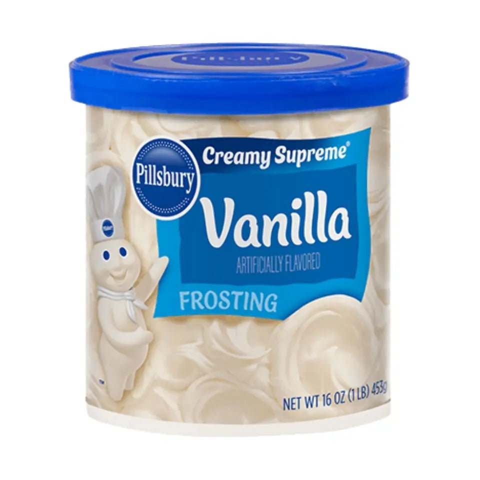 Pillsbury Creamy Supreme Frosting Vanilla 453g - OhMyCandyBox