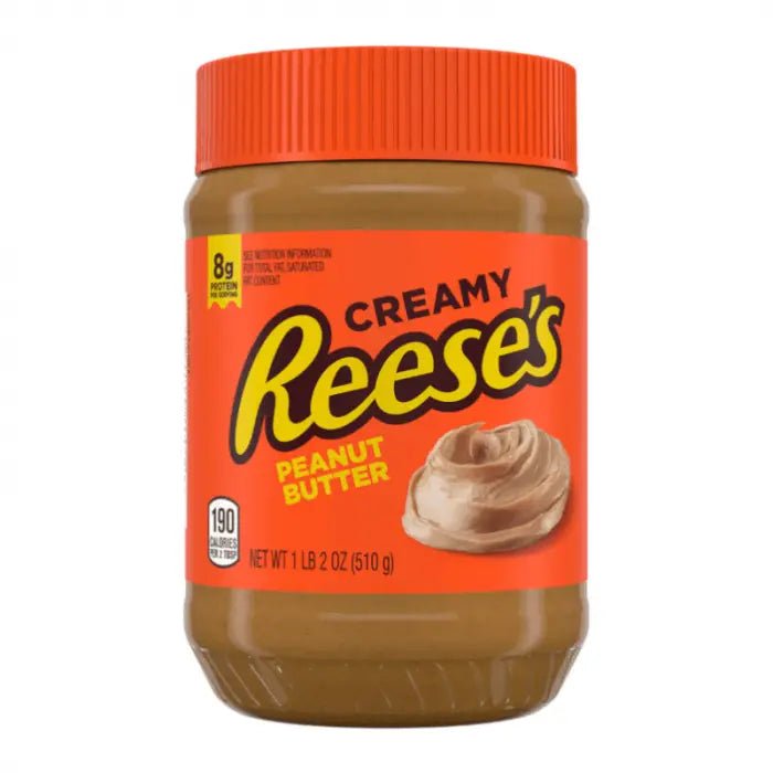 Reese's Cremige Erdnussbutter Glas 510g - OhMyCandyBox