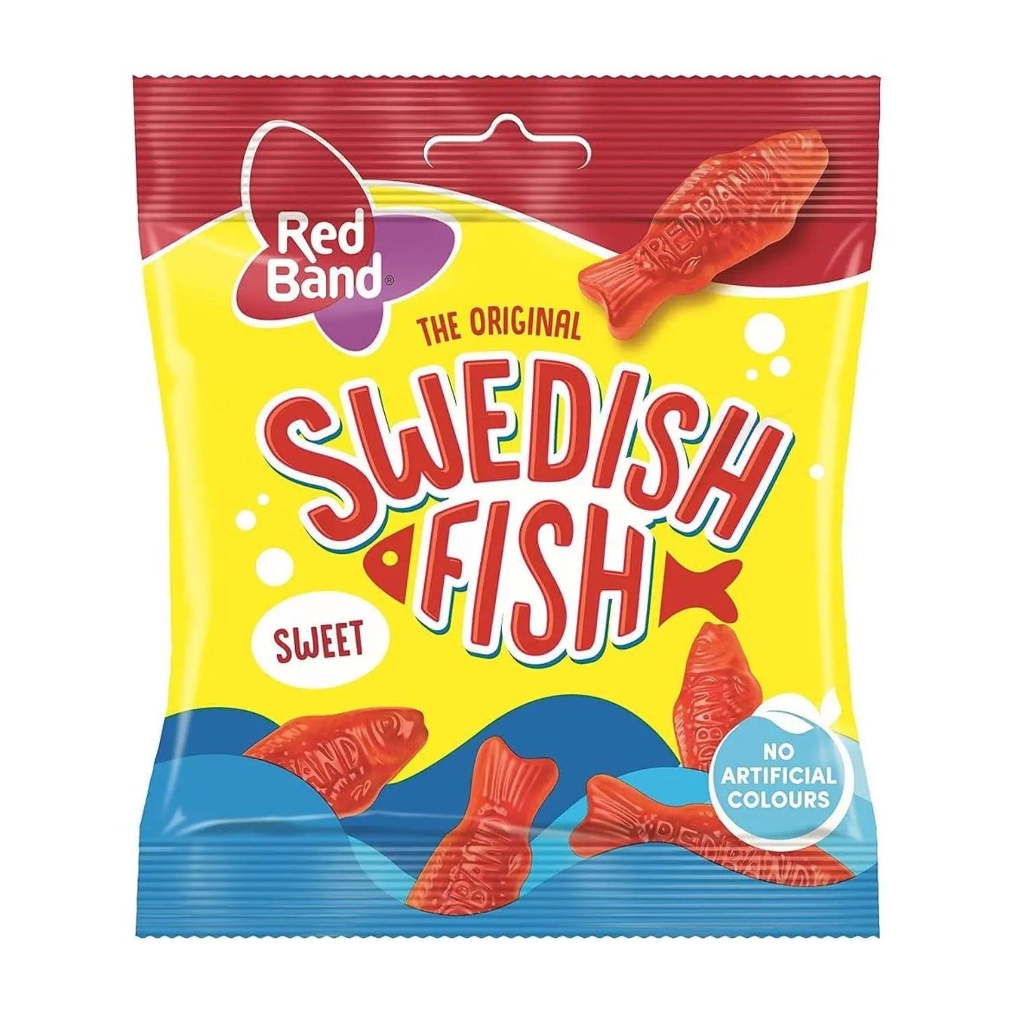 Schwedische Fische Rote Band 100g - OhMyCandyBox