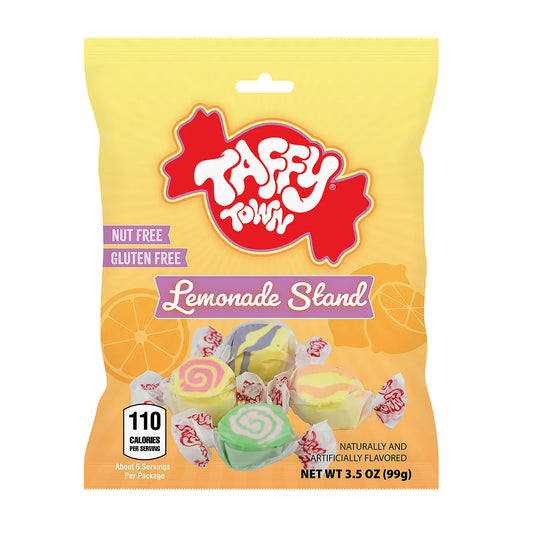 Limunada taffy slatkiši u žutom pakiranju, 99 g