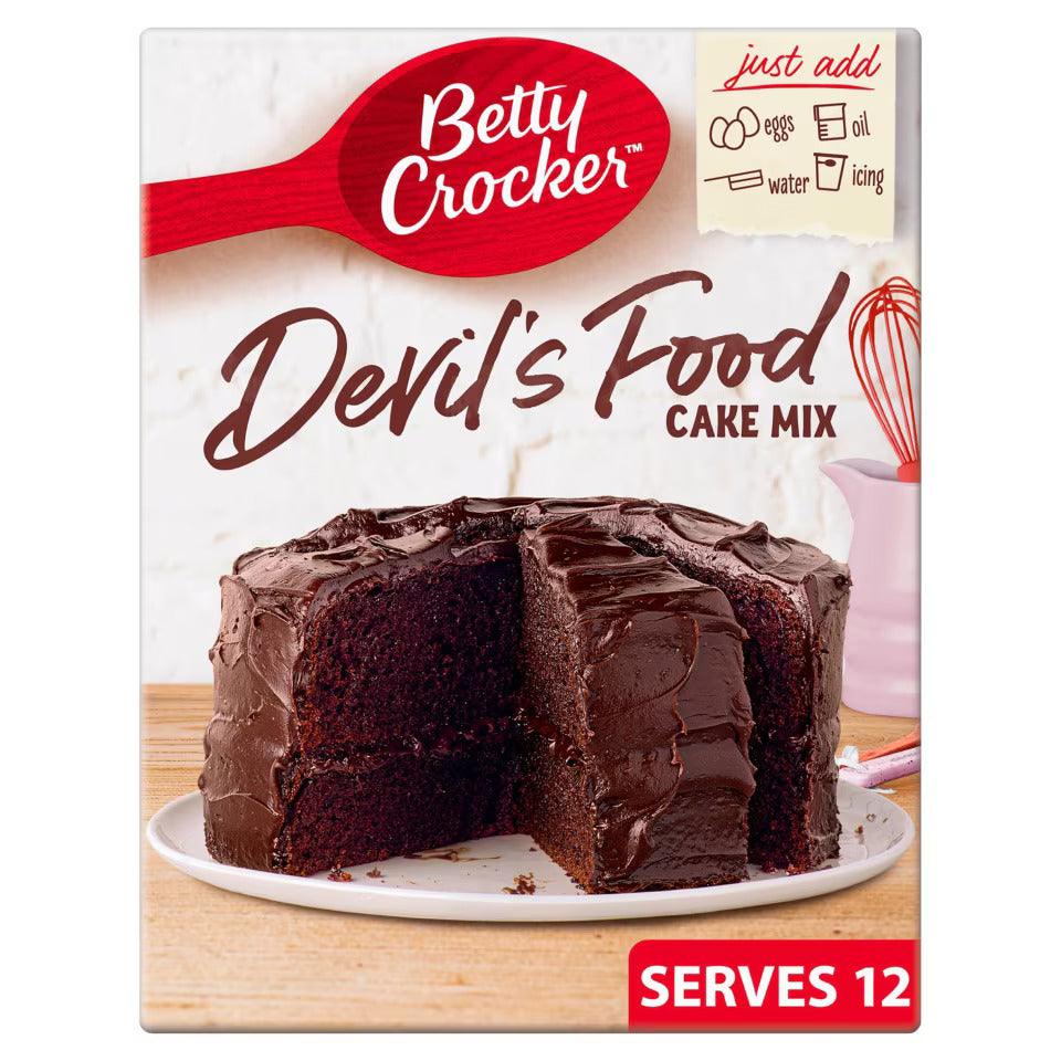 Betty Crocker Kuchenmix Teufelsnahrung 425g - OhMyCandyBox