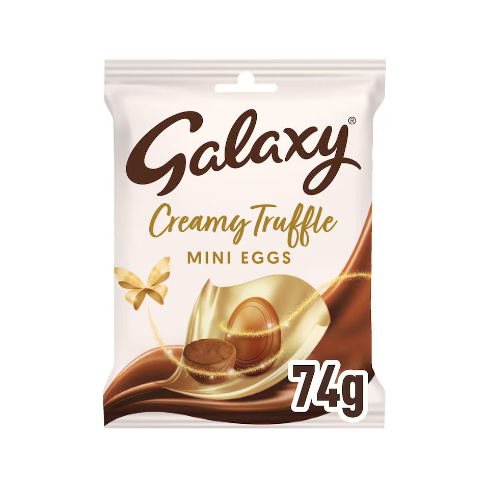 Galaxy Creamy Truffles Mini Eggs 74g ♻️
