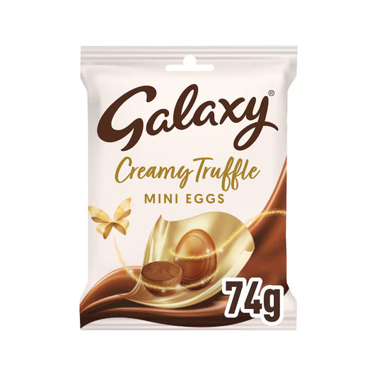 Galaxy Creamy Truffles Mini Eggs 74g ♻️