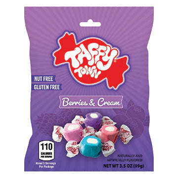 Taffy Town Berries & Cream 99g