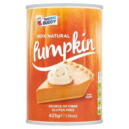 Baking Buddy 100% natürliche Kürbispüree Dose 425g - OhMyCandyBox