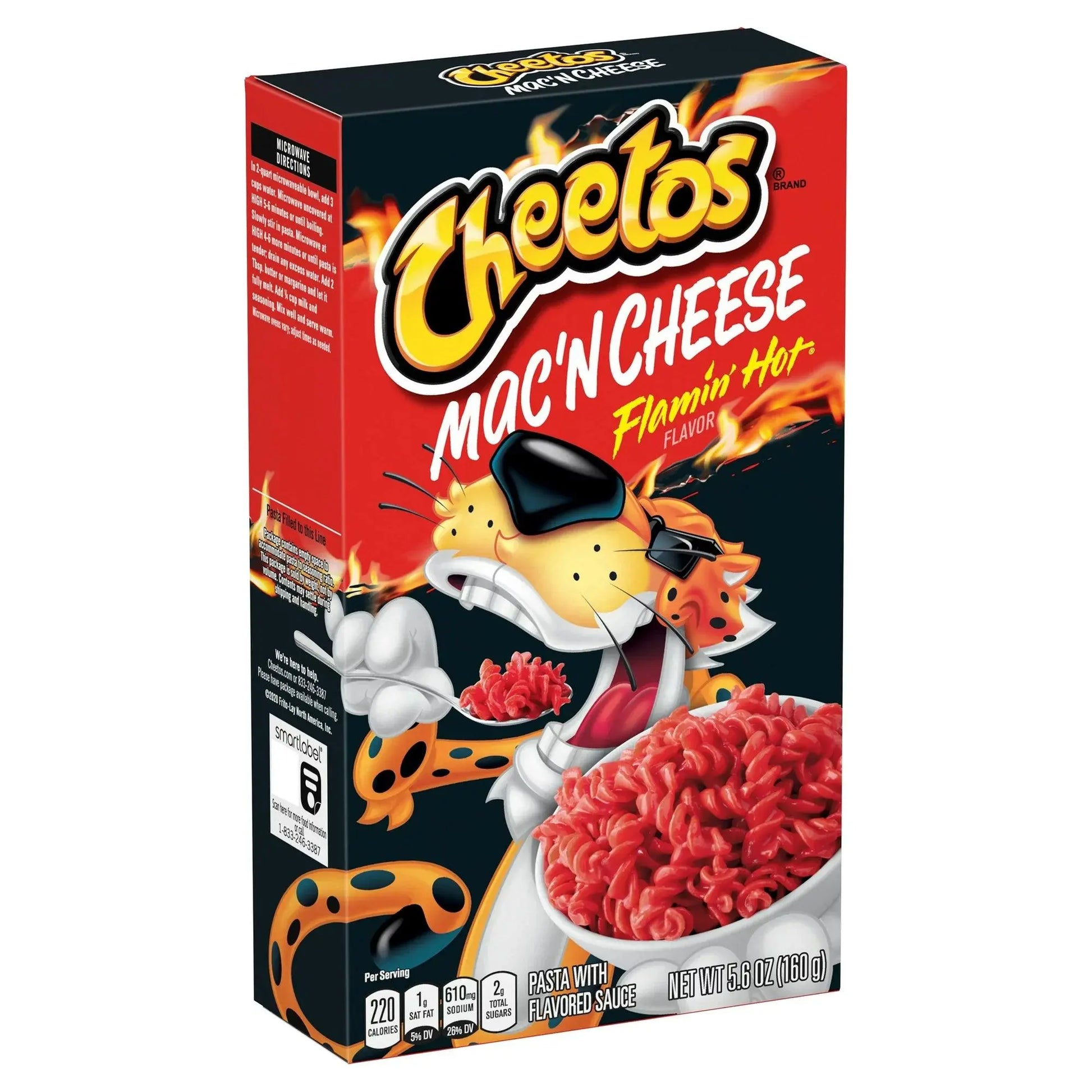Cheetos Mac’n Cheese Flamin’ Hot 160g - Amerikanische Süßigkeiten - OhMyCandyBox Kroatien