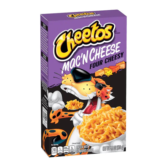 Cheetos Mac’n Cheese Four Cheesy 170g - Amerikanische Süßigkeiten - OhMyCandyBox Kroatien