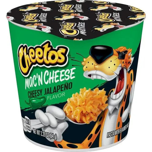 Cheetos Mac'n Cheese Jalapeno 64g - Amerikanische Süßigkeiten - OhMyCandyBox Kroatien