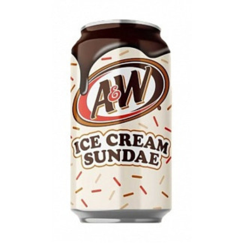 A&W Root Beer Ice Cream Sundae 355ml