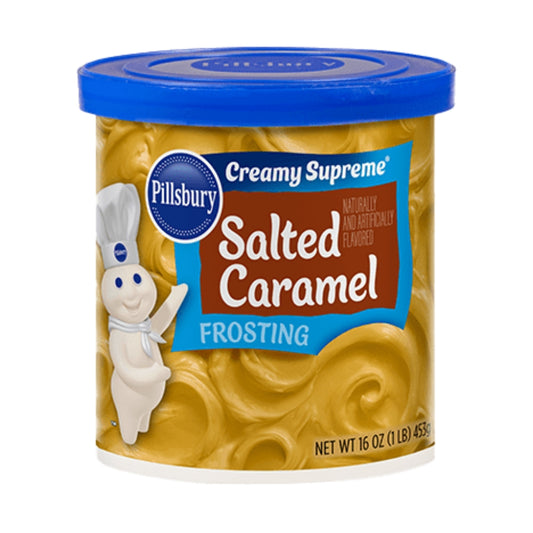 Pillsbury Creamy Supreme Frosting Salted Caramel 453g