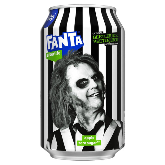 Fanta Apfel Afterlife Zero Sugar 330ml - OhMyCandyBox
