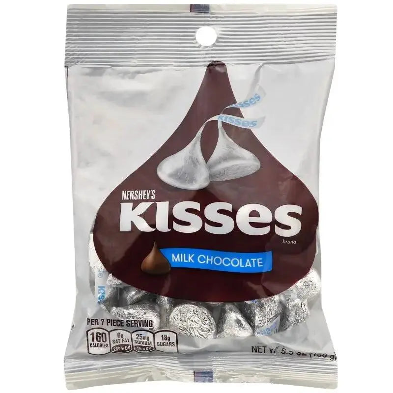 Hershey's Kisses Milk Chocolate 137g - Amerikanische Süßigkeiten - OhMyCandyBox Kroatien