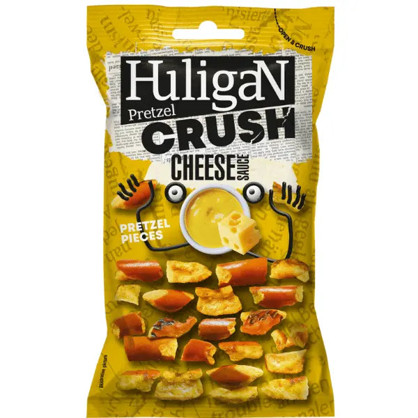 HuligaN Brezel Crush Käsesauce 65g - OhMyCandyBox