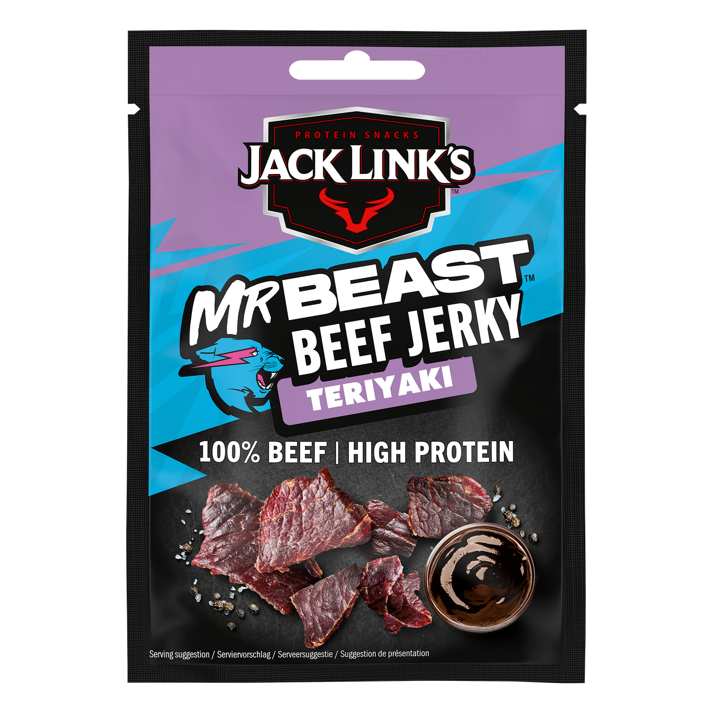 Jack Link’s MrBeast Beef Jerky Teriyaki 25g