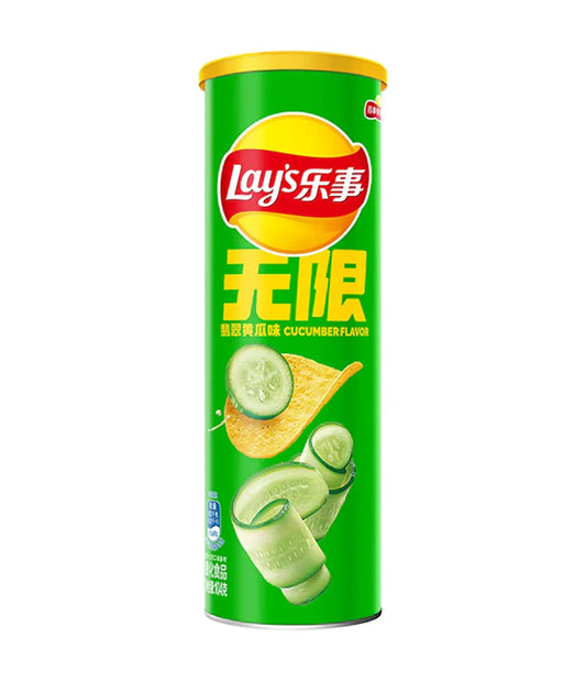 Lay's Stax čips u limenci, okus krastavca