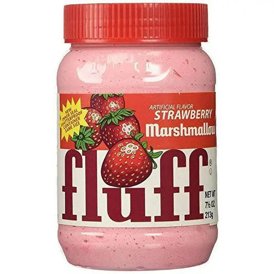 Marshmallow Fluff Erdbeere 213g - Amerikanische Süßigkeiten - OhMyCandyBox Kroatien