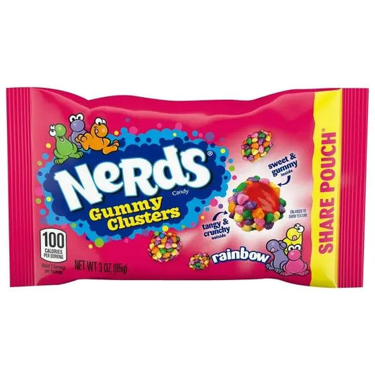Nerds Gummy Clusters Share Pouch 85g - Amerikanische Süßigkeiten - OhMyCandyBox Kroatien