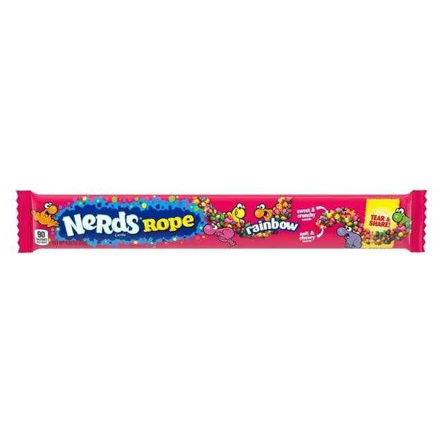 Nerds Rope Rainbow 26g - Amerikanische Süßigkeiten - OhMyCandyBox Kroatien