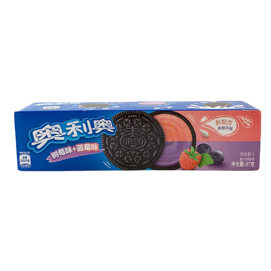 Oreo Double Blueberry & Raspberry Creme 97g