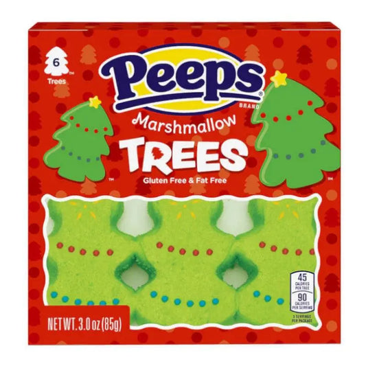 Peeps Marshmallow Weihnachtsbäume 6-Pack 85g - OhMyCandyBox