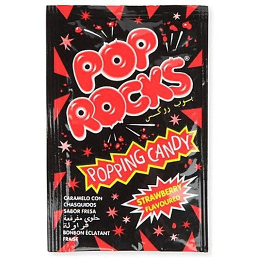 Pop Rocks Strawberry 9g - Amerikanische Süßigkeiten - OhMyCandyBox Kroatien