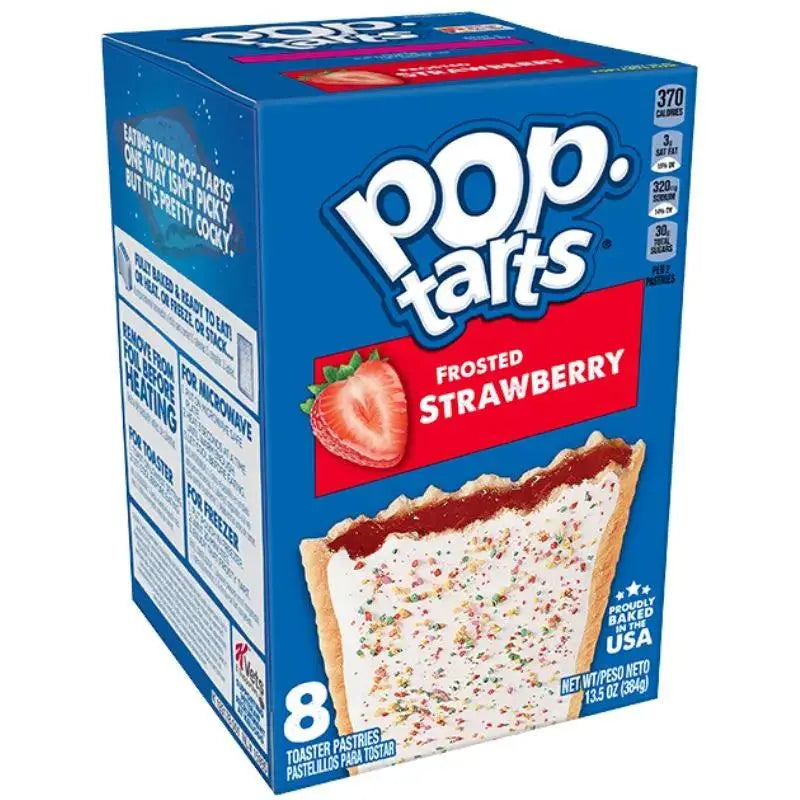 Pop-Tarts Frosted Strawberry 384g - Amerikanische Süßigkeiten - OhMyCandyBox Kroatien