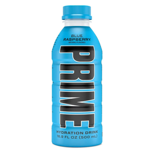 Prime Blue Raspberry 500ml - Amerikanische Süßigkeiten - OhMyCandyBox Kroatien