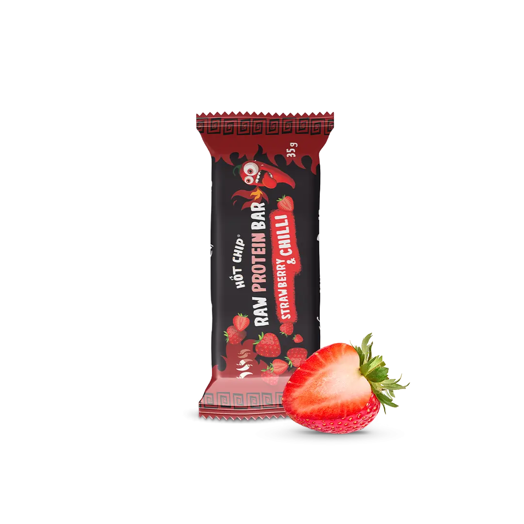 Raw Protein Bar Strawberry 35g OhMyCandyBox
