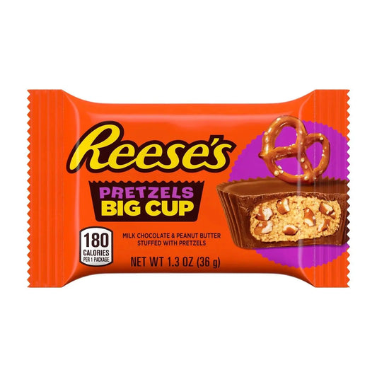 Reese's Big Cup mit Brezeln 37g - OhMyCandyBox