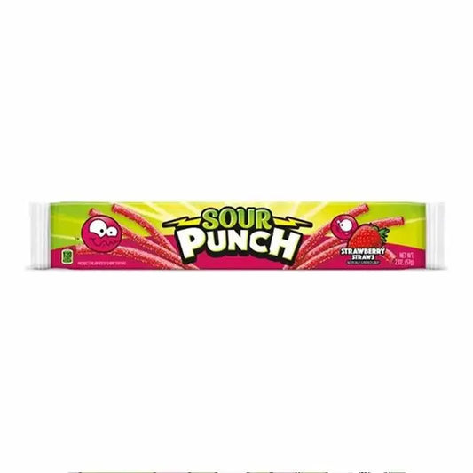 Sour Punch Strawberry Straws 57g (MHD: 08.01.2025) - OhMyCandyBox