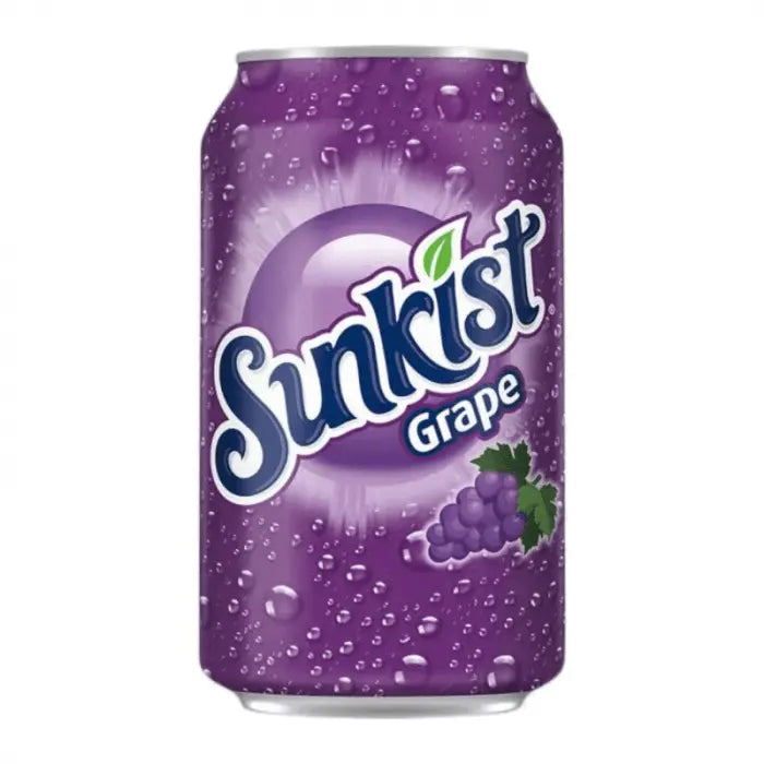 Sunkist Soda Traube 355ml - OhMyCandyBox