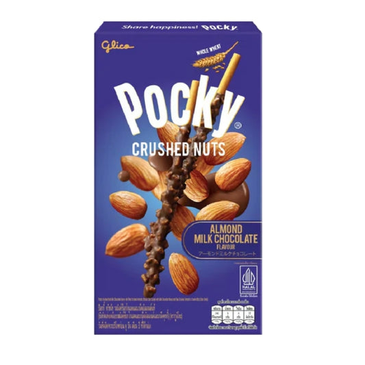 Pocky Crushed Nuts Almond Milk Chocolate 25g