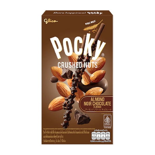 Pocky Crushed Nuts Almond Dark Chocolate 25g